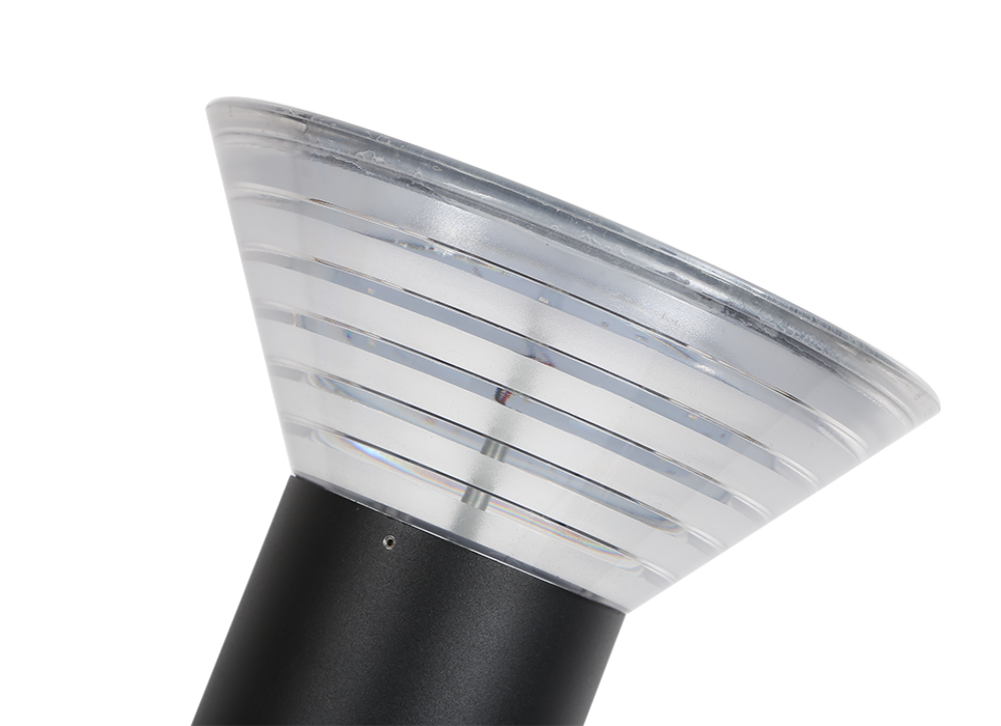 6W Bollard lawn lamps with or without solar panel IP65