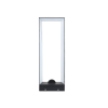 10W LED modern square shape bollard lights with reflector IP65