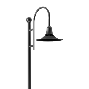 Post top garden light with pendant mount 60W IP65