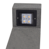 12W Bollard light made by cement with ledil lens
