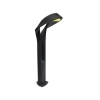 12W Bollard light with modern design by flower shape IP65