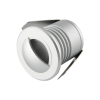 1W Step lights with round surface with 50% output and IP67
