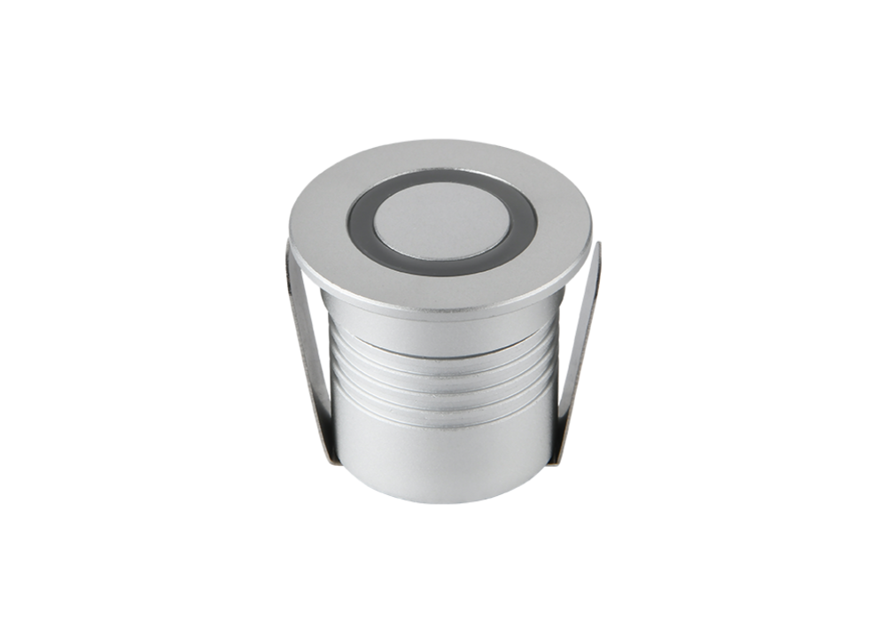 1W Step lights with round surface and IP67
