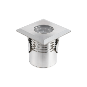 8W Underwater recessed up light with square surface and IP68