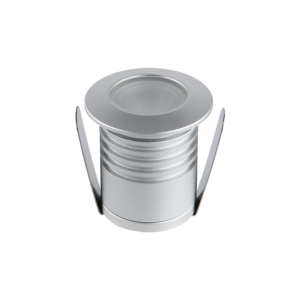 1W Step lights with round surface grazer IP67
