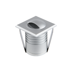 1W Step lights with square surface with 50% output and IP67