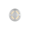 9W In-Ground Led recessed floor light with four light output and IP67