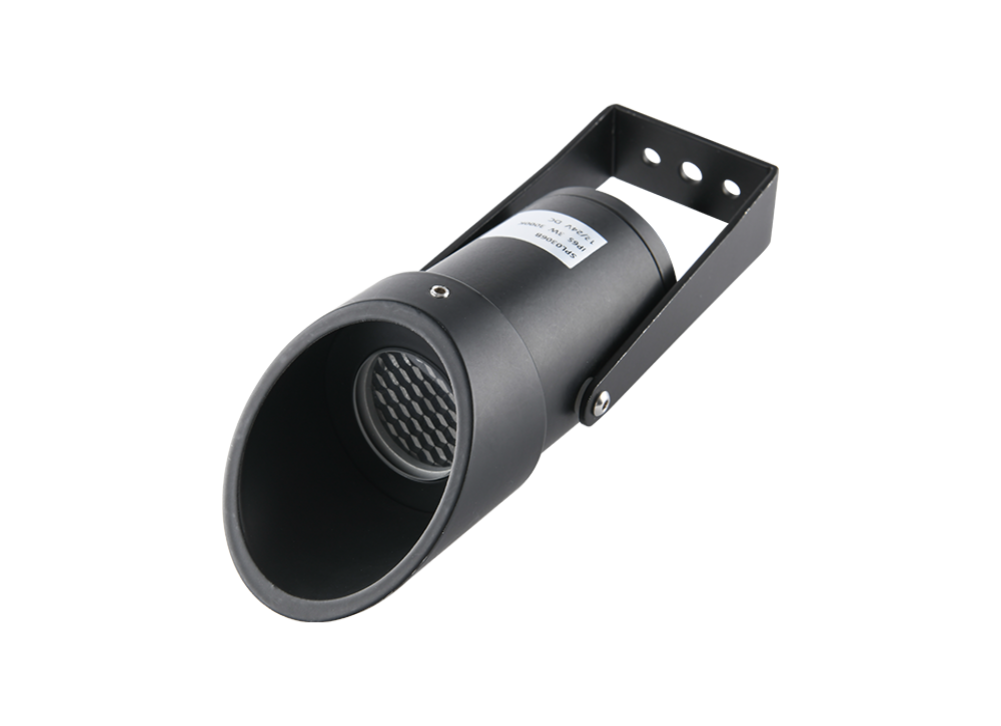3W High power led spot lights with cylindrical hood and honeycomb IP67