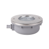 6W/12W Underwater light stainless steel SS316 with IP68 and cylindrical hood