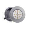 12W/25W Underwater light stainless steel SS316 with IP68 and cylindrical hood